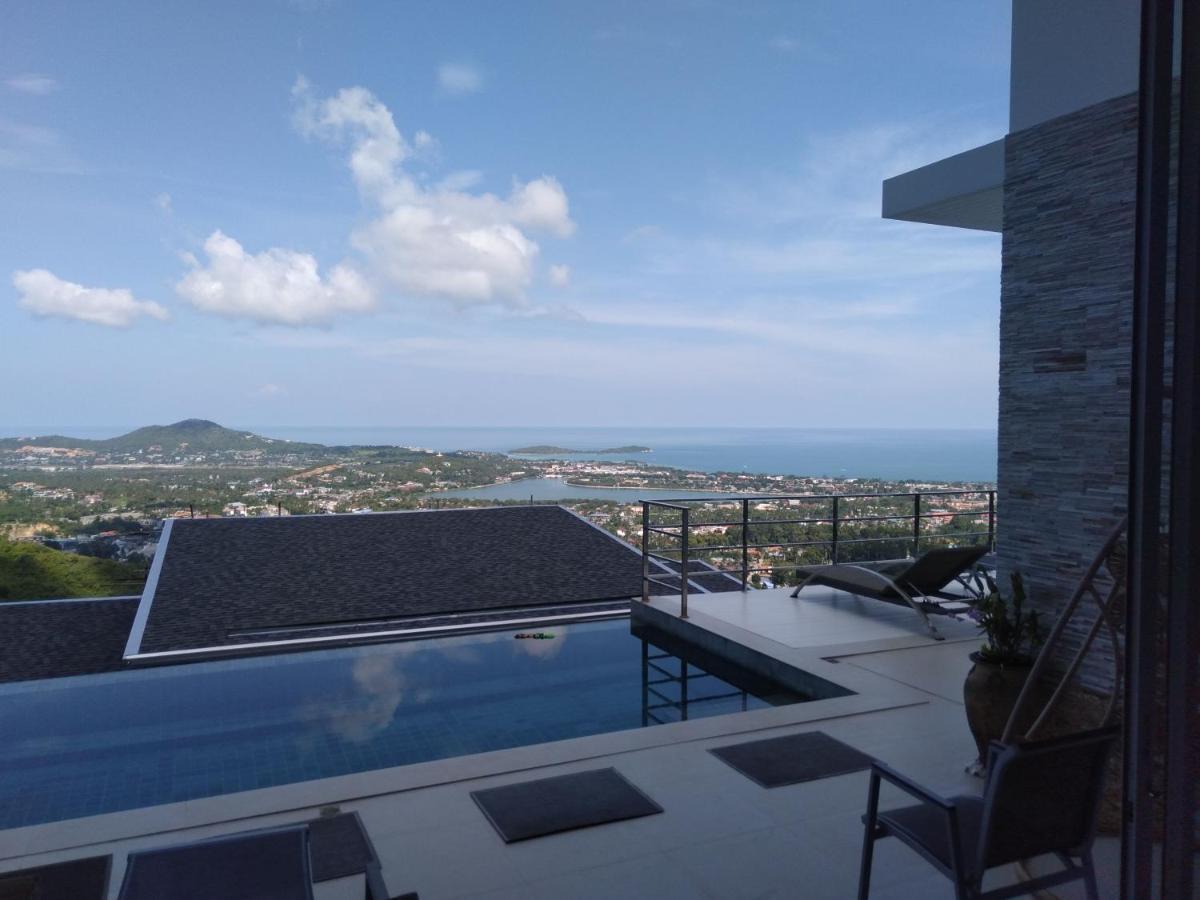 Perfect Sea View Mountain Villa Koh Samui Chaweng  Bagian luar foto